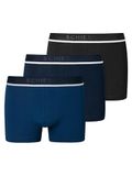 Schiesser Herren 3 PACK Boxershorts Bio Baumwolle - 95/5 Organic
