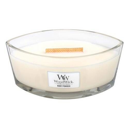 WoodWick Heartwick Flame Ellipse Geurkaars - Black Cherry