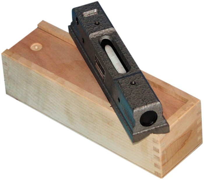 Buffalo Waterpas biljart in houten kist - 8717931928939