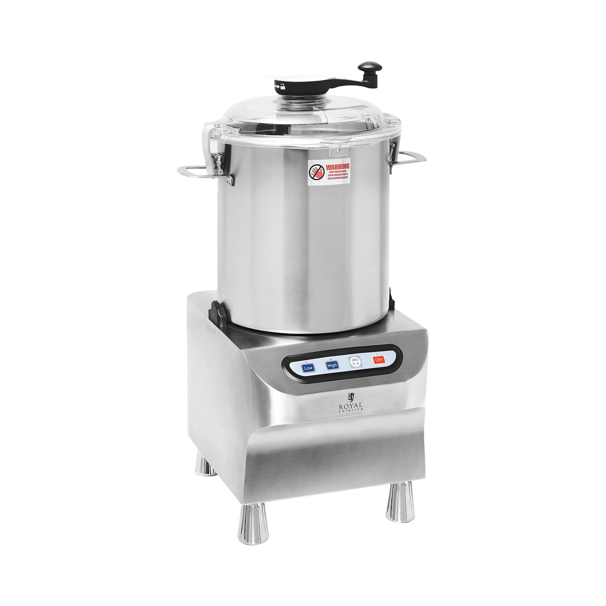 Royal Catering Keukensnijder - 1500/2200 RPM - - 18 l