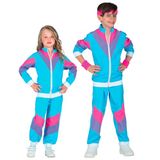 W Finidi Trainingspak Jaren 80 Roze Kinderen Polyester Unisex