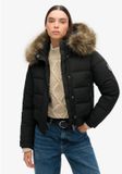 Superdry EVEREST HOODED BOMBER JKT Dames Jas - Maat M