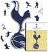 Iconic Puzzles Tottenham Hotspur FC Logo Contourpuzzel 150 stuk(s)