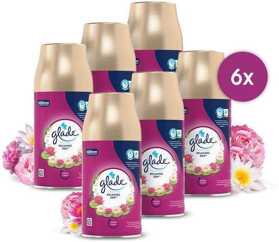 Glade Automatic Spray Relaxing Zen Navulling 6 stuks