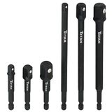 Titan 12087 Socket Adapter Set, 6-delig