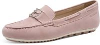 Tamaris - Dames - Loafers - Roze - Leer - Rubber - 39