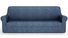 PETTI Artigiani Italiani Bankkleed, blauw, 2-zits (110 tot 150 cm)