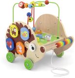 VIGAtoys VIGA Houten educatieve egel 4in1