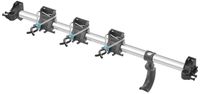 GARDENA Gereedschaphouder Plus - Wandmontage - 4 haken - Zwart/Zilver