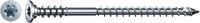 SPAX Stelschroef, Platkop, 6 x 120 mm, Deeldraad, T-STAR plus T30, WIROX, 100 stuks