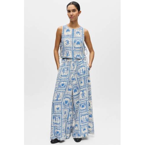 OBJECT top blauw