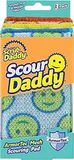 Scrub Daddy Scour Daddy Afwasspons Set - Temperatuurgevoelige Schuurspons met Krasvrije Reiniging voor Keuken en Badkamer - Keukensponsjes voor de vaat, Pakt vastgekoekt vuil aan - Kleuren 3-Pack