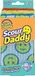 Scrub Daddy Scour Daddy Afwasspons Set - Temperatuurgevoelige Schuurspons met Krasvrije Reiniging voor Keuken en Badkamer - Keukensponsjes voor de vaat, Pakt vastgekoekt vuil aan - Kleuren 3-Pack