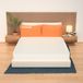 MiaSuite Supreme Matras van traagschuim, twijfelaar, 120 x 190 cm, hoogte 17 cm