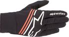 Alpinestars Reef Handschoenen Zwart Wit Fluo Rood Maat 3XL