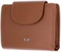 Golden Head Leren portemonnee Polo RFID Protect Kombischeintasche mit Riegel 1237 Cognac bruine