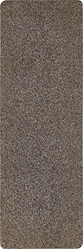 andiamo Deurmat Amadis - 50 x 150 cm - Bruin - Vuilvangmat - Wasbaar - Katoen - Antislip