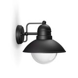 Philips Hue Philips Hoverfly Outdoor Wall Light - Black - E27 - IP44 - Dimmable - Without Bulb