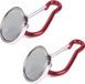 Interbosch B.V. Aimant avec mousqueton - 2x pièces - mousqueton - jusqu'à 15 kg - mousqueton