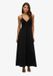 Superdry - Jersey maxi-jurk met kant - Dames - Jurken