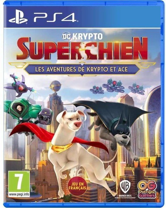 PS4 DC League of Super-Pets: The Adventures of Krypto and Ace - Standard Edition