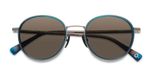 Etnia Barcelona Devils Elbow 51s Lunettes De Soleil Unisexe Argent Marron 51mm