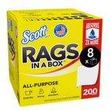 Scott 75260 - Witte Werkplaatsdoeken - 200 stuks