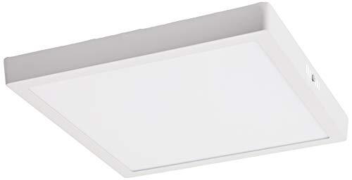 JANDEI Plafondlamp, LED, 24 W, 4200oK, vierkant, wit