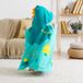 Wan GmbH Serviettes bébé à capuche Serviette portable à capuche pour garçons filles Serviette absorbante à capuche pour tout-petits, 0-6 ans, Green Dino