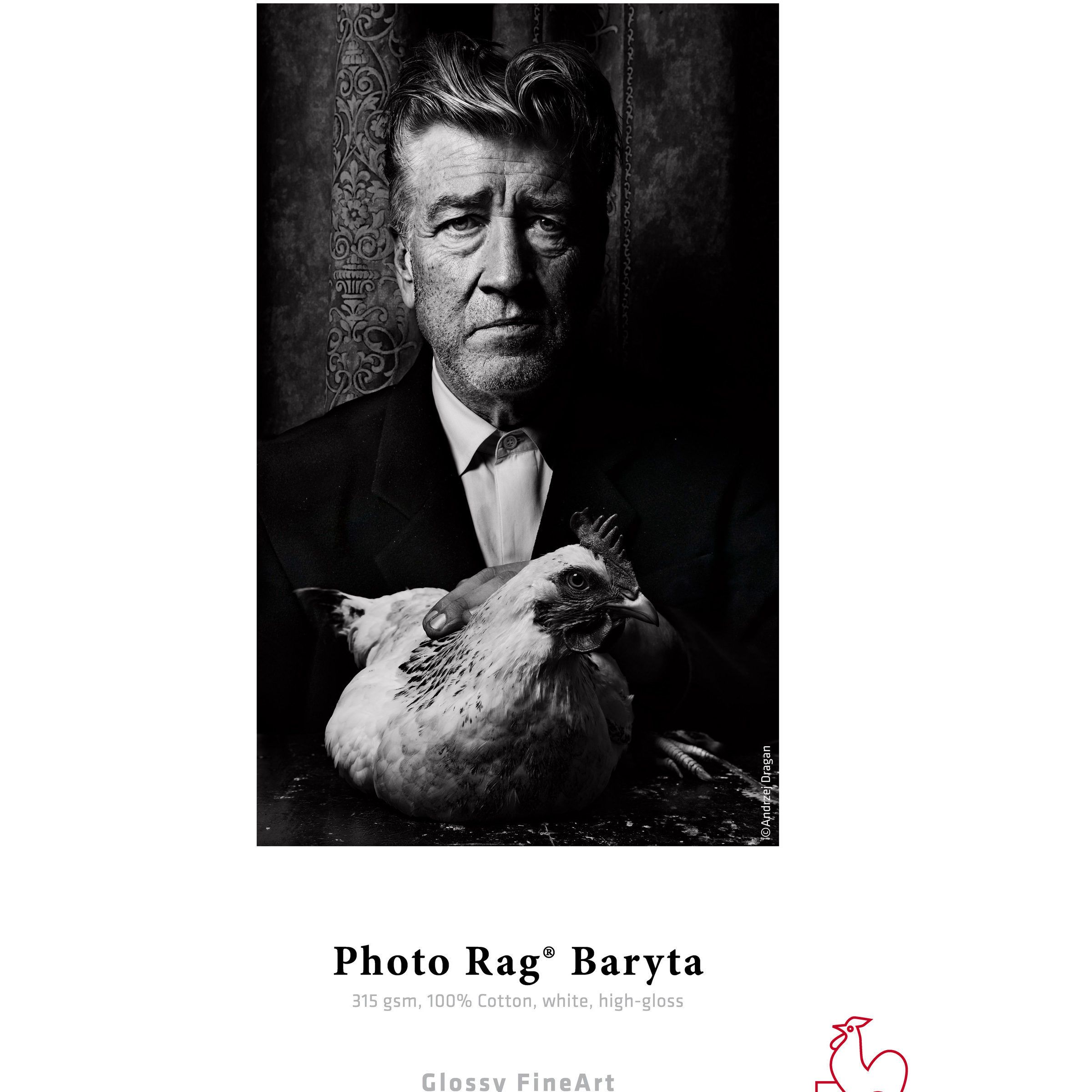 Hahnemühle PhotoRag Baryta 315 gr. 44 inch x 12m