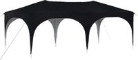 vidaXL Pop-up Feesttent Antraciet Oxford Stof 575 x 288 x 245 cm