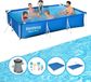 Steel Pro Bestway Zwembad Steel Pro - Opzetzwembad - Rechthoek - 300x201x66 cm - Blauw/Wit