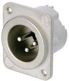 Neutrik NC3MD-LX-M3 XLR-connector Flensstekker