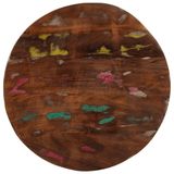 VidaXL Tafelblad rond ø 60x3,8 cm massief gerecycled hout