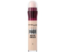 Maybelline Instant Anti Age Eraser 03 Fair - concealers die zichtbaar wallen wegwerken - 6,8 ml (eerst: Instant Age Rewind Concealer)