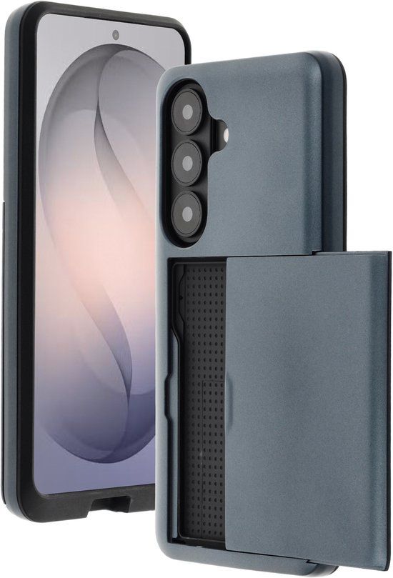 imoshion Hoesje met Pasjeshouder - Geschikt voor Samsung Galaxy S26 - Donkerblauw