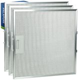 Alapure 3x Metaalfilter voor KitchenAid 481248058144 320x320x10mm