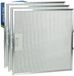 Alapure 3x Metaalfilter voor KitchenAid 481248058144 320x320x10mm