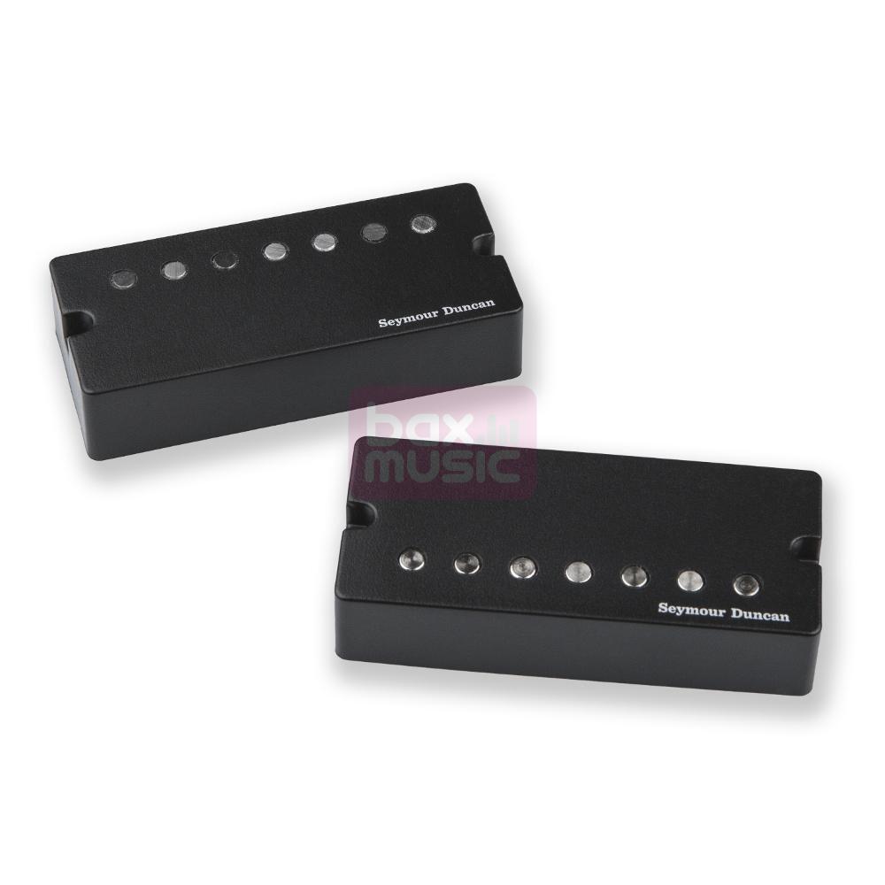 Seymour Duncan Jeff Loomis Blackouts 7 active mount set actief