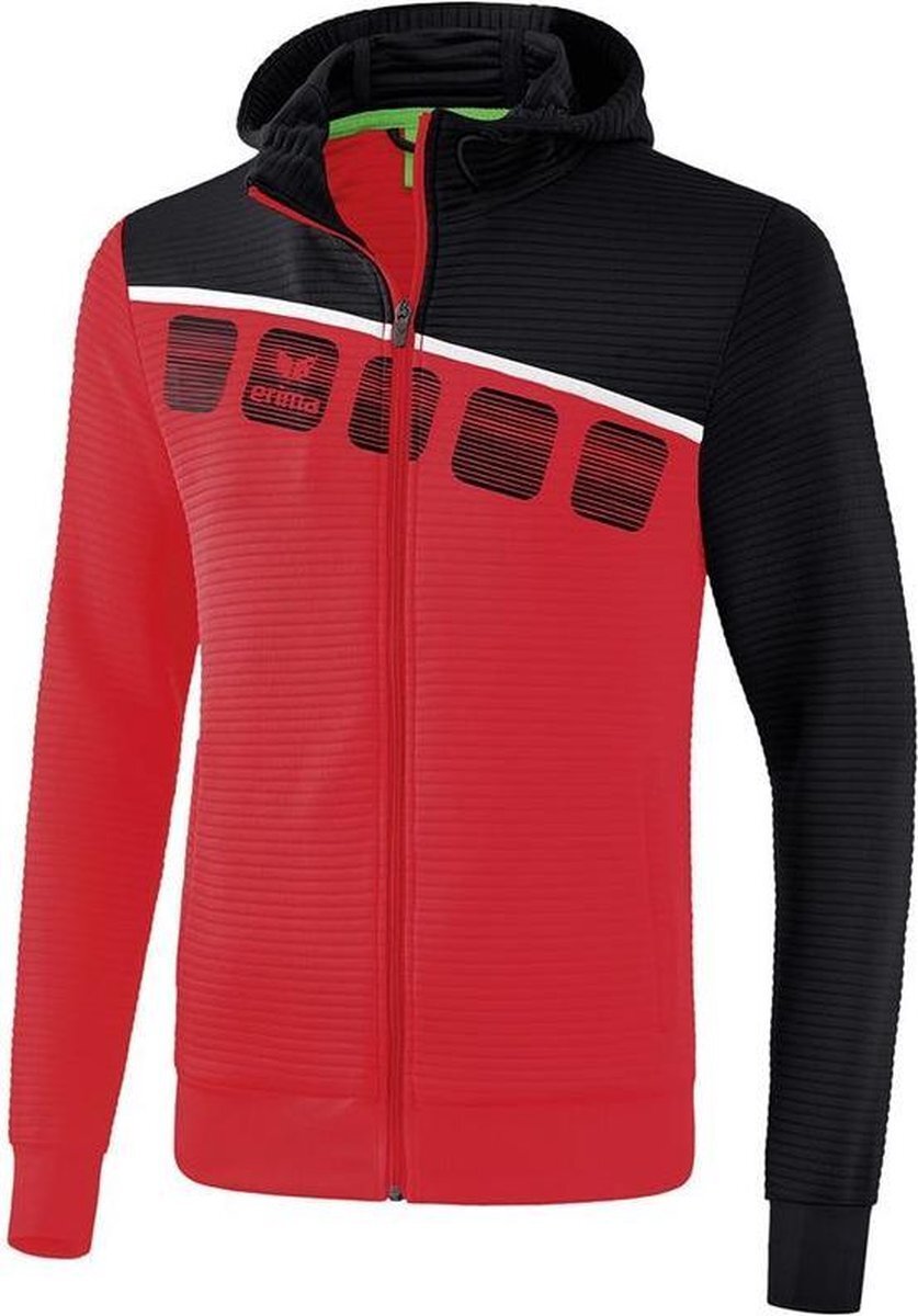 Erima 5-C Trainingsjack - Jassen - rood - XL