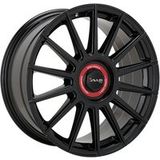 AVUS RACING AC-M09 black cap rosso 8.0Jx18 5x112/120 ET30