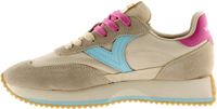 Victoria Lage leren sneakers