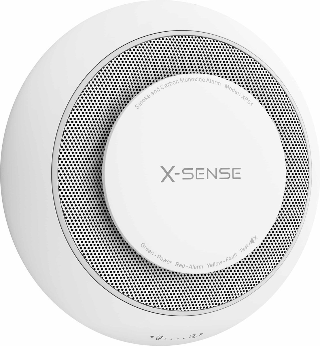 X-sense XP01-W Koppelbare combimelder - Rook en koolmonoxide - 10 Jaar batterij - Rookmelder en koolmonoxidemelder - Rook én CO melder - Koppelbaar