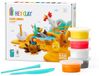 Hey Clay Boerderij Vogels Set van 15 potjes