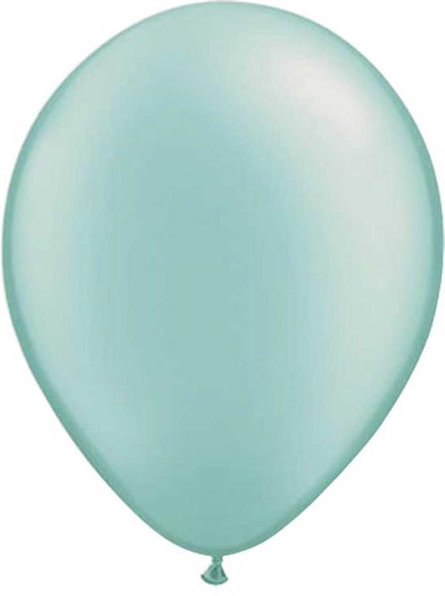 Folat Ballonnen Turquoise 30 cm 100 stuks