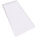 Hiemal Receveur de douche 80 x 170 cm résine blanc aspect ardoise + bonde incluse