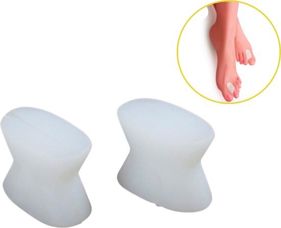 Dr. Hallux Dr Allux Hallux Valgus Classic Siliconen Teenspreider - Teencorrector - 2 stuks