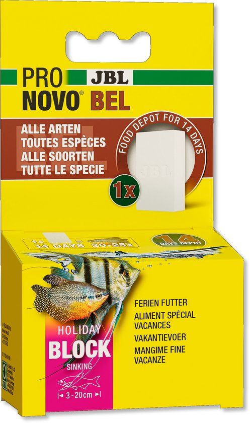 JBL ProNovo Bel Holiday - Vakantie Visvoer Blok