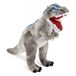 Zappi Co Pluche kinderknuffel, zacht knuffelig pluche speelgoed, onderdeel van de safaridierencollectie, perfect voor kinderen (31 cm diep) (T-Rex dinosaurus)