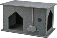 Trixie Kattenmand Huis Lene Vilt Grijs 54x30x35 cm